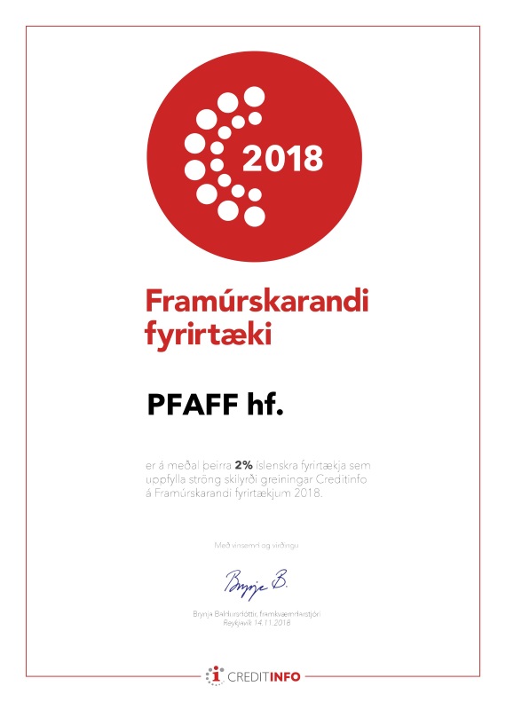 Viðurkenning 2018